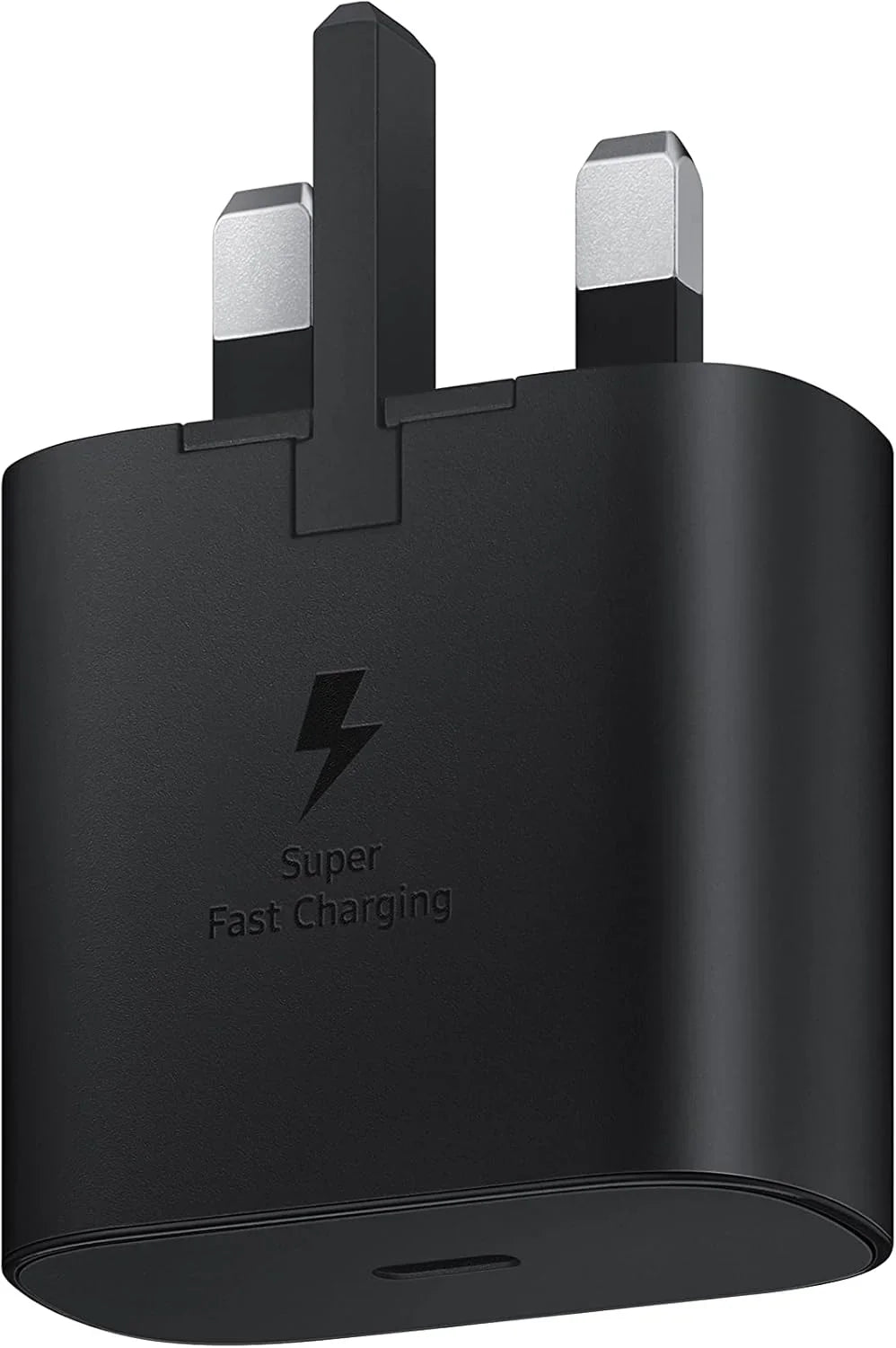 Geniune Samsung Super Fast Charger 25W Plug with USB-C Cable 1m - TechPros® samsung accessories, samsung adapter, samsung charger Geniune Samsung Super Fast Charger 25W Plug with USB-C Cable 1m - Black / SAMSUNG 25W Super Fast Power Adapter samsung charger