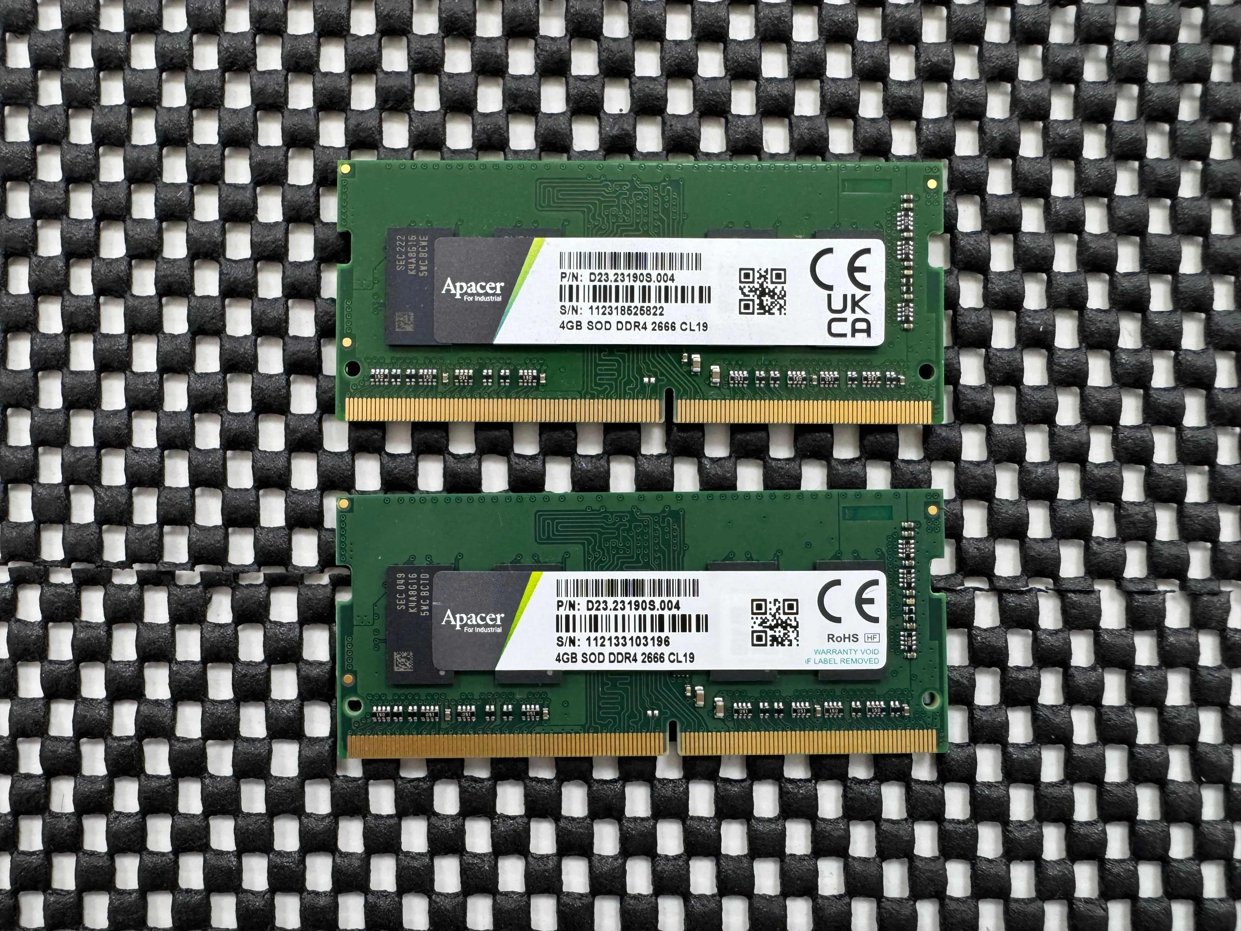 Apacer DDR4 32GB Laptop RAM 2666MHZ PC4-21300 260 PIN SODIMM CL19 - TechPros® RAM Apacer DDR4 32GB Laptop RAM 2666MHZ PC4-21300 260 PIN SODIMM CL19 - Apacer 8GB SOD DDR4 2666 2x4GB RAM