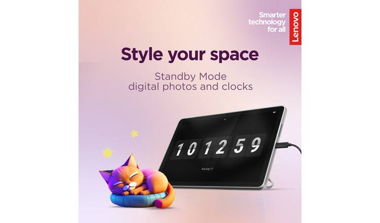 Lenovo Tab 10.1in 128GB Wi-Fi Tablet - Grey456/1332