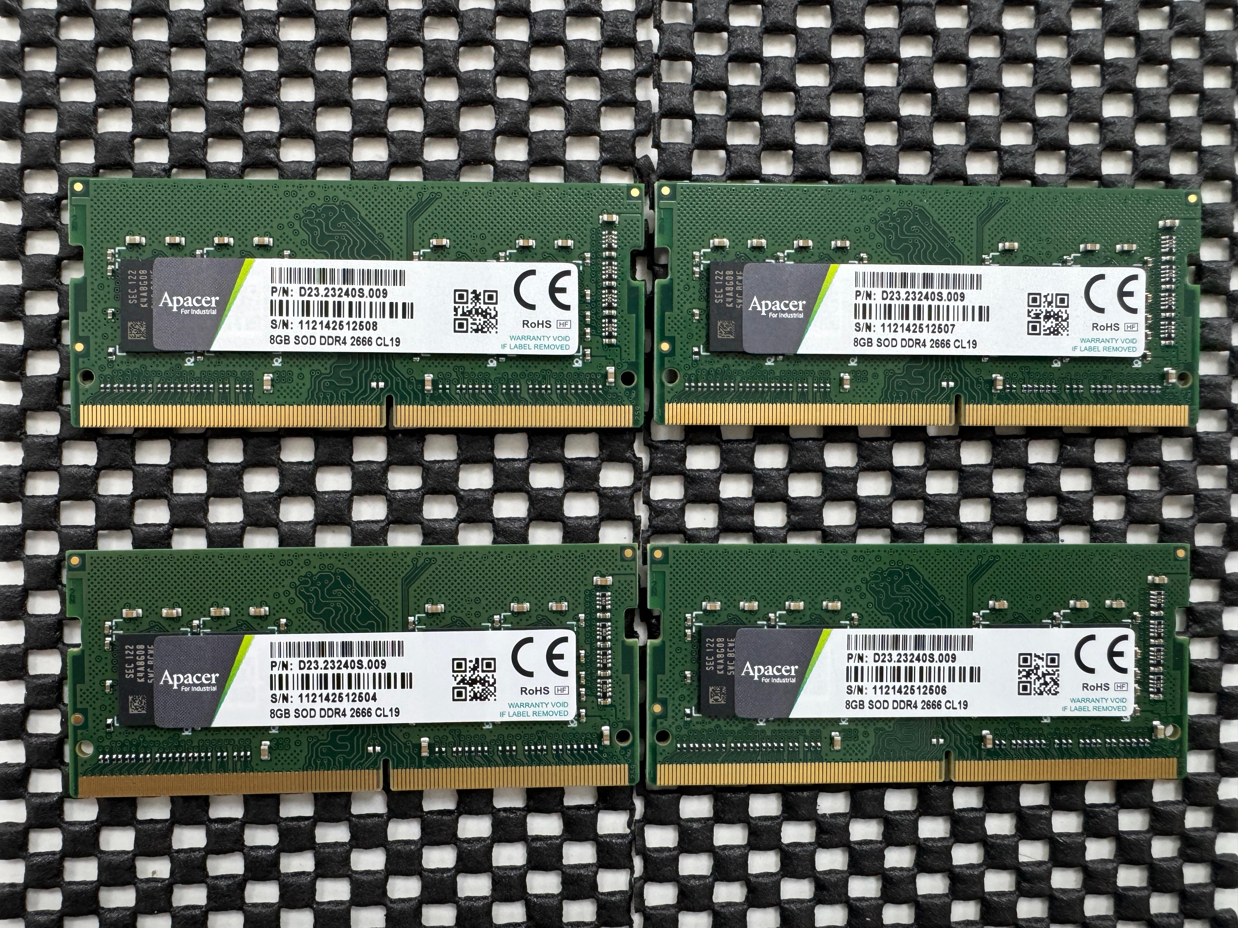 Apacer DDR4 32GB Laptop RAM 2666MHZ PC4-21300 260 PIN SODIMM CL19