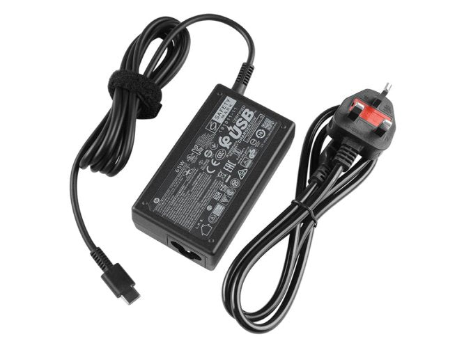Geniune HP 65W USB-C Laptop Charger for HP Laptops - Refurbished
