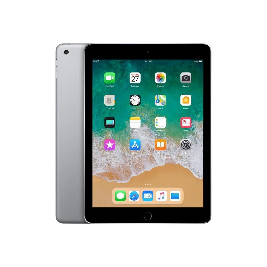 Apple iPad 9.7 (2018) 6th gen 32 GB - WiFi - Space Gray - TechPros® ipad, ipad mini, ipad pro, Space Grey iPad Apple iPad 9.7 (2018) 6th gen 32 GB - WiFi - Space Gray - Fair / 32 GB / Space Grey Apple iPad