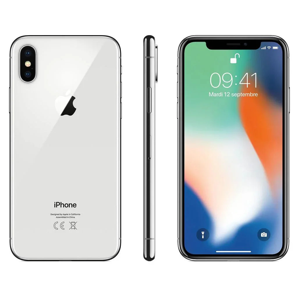 Apple iPhone X - TechPros® Apple, apple iphone, mobile phone Apple iPhone X - Fair / 64 GB / Black iPhone