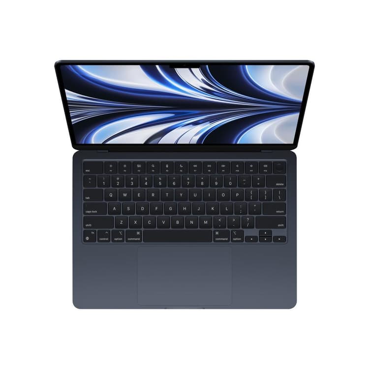 MacBook Air 13-inch (2022) - Apple M2 8-core and 8-core GPU - 8GB RAM - SSD 256GB - QWERTY - English