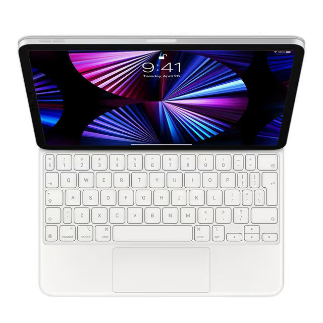 Apple Magic Keyboard (iPad not included) 10.9"/11" (2020) - Black/White - QWERTY - English (UK)
