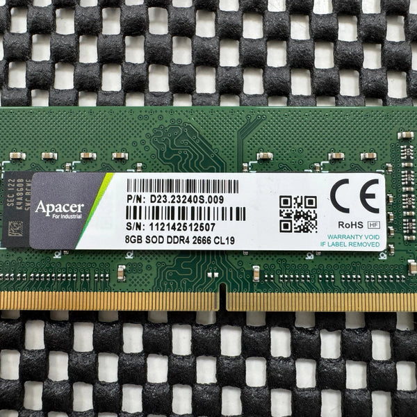 Apacer DDR4 8GB Laptop RAM 2666MHZ PC4-21300 260 PIN SODIMM CL19