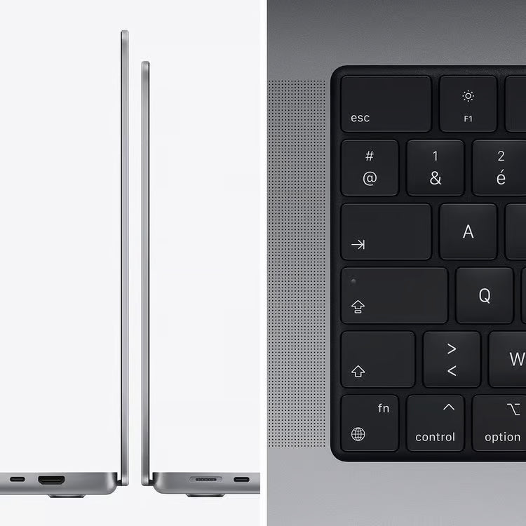 MacBook Pro 14-inch (2021) - Apple M1 Pro 8-core and 14-core GPU - 16GB RAM - SSD 512GB - QWERTY - English