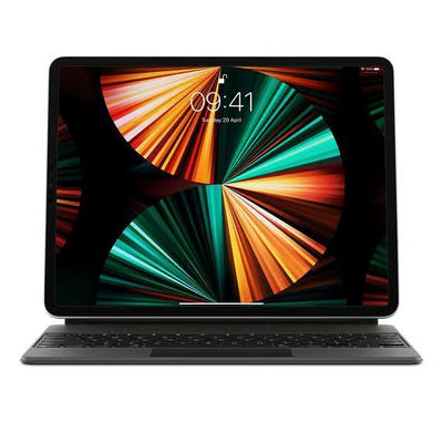 Apple iPad Magic Keyboard (iPad not included) 12.9" (2021) - Black/White - QWERTY - English (UK)