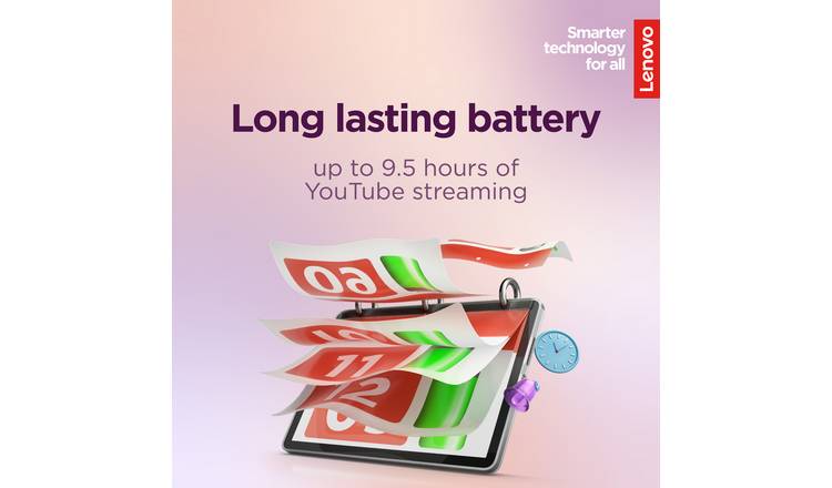 Lenovo Tab 10.1in 128GB Wi-Fi Tablet - Grey456/1332