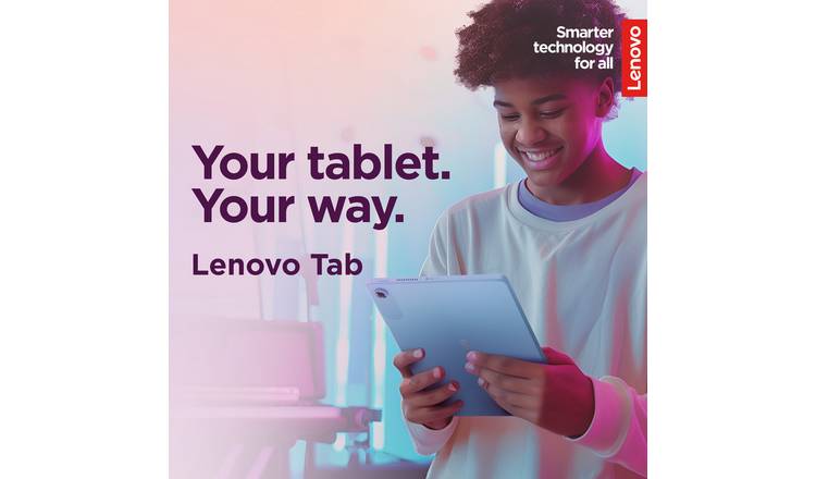 Lenovo Tab 10.1in 128GB Wi-Fi Tablet - Grey456/1332