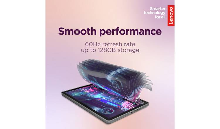 Lenovo Tab 10.1in 128GB Wi-Fi Tablet - Grey456/1332