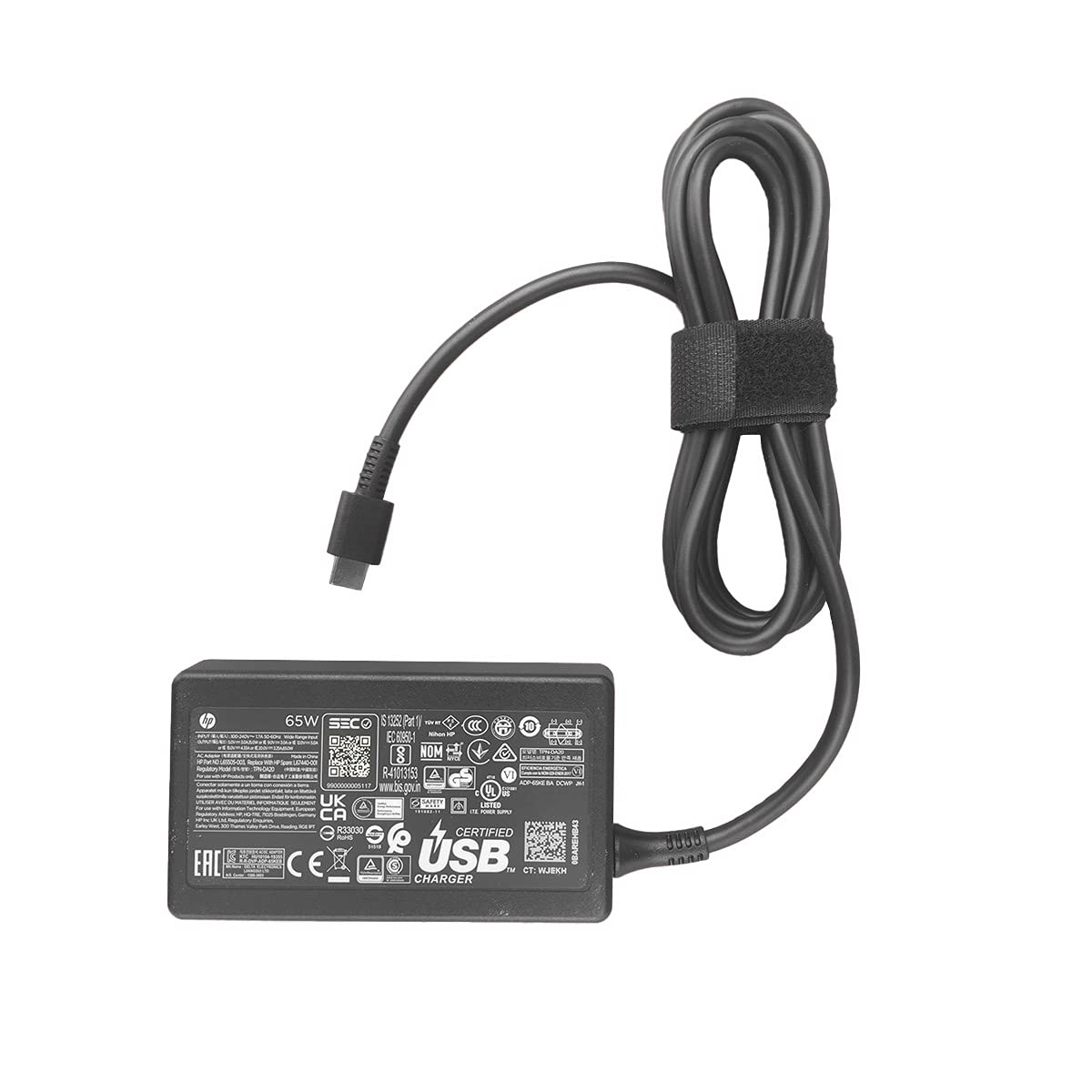 Geniune HP 65W USB-C Laptop Charger for HP Laptops - Refurbished