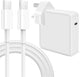 96W USB-C Replacement MacBook Chargers 96W for MacBook Pro/Air 16"/13" (2016 - 2024)