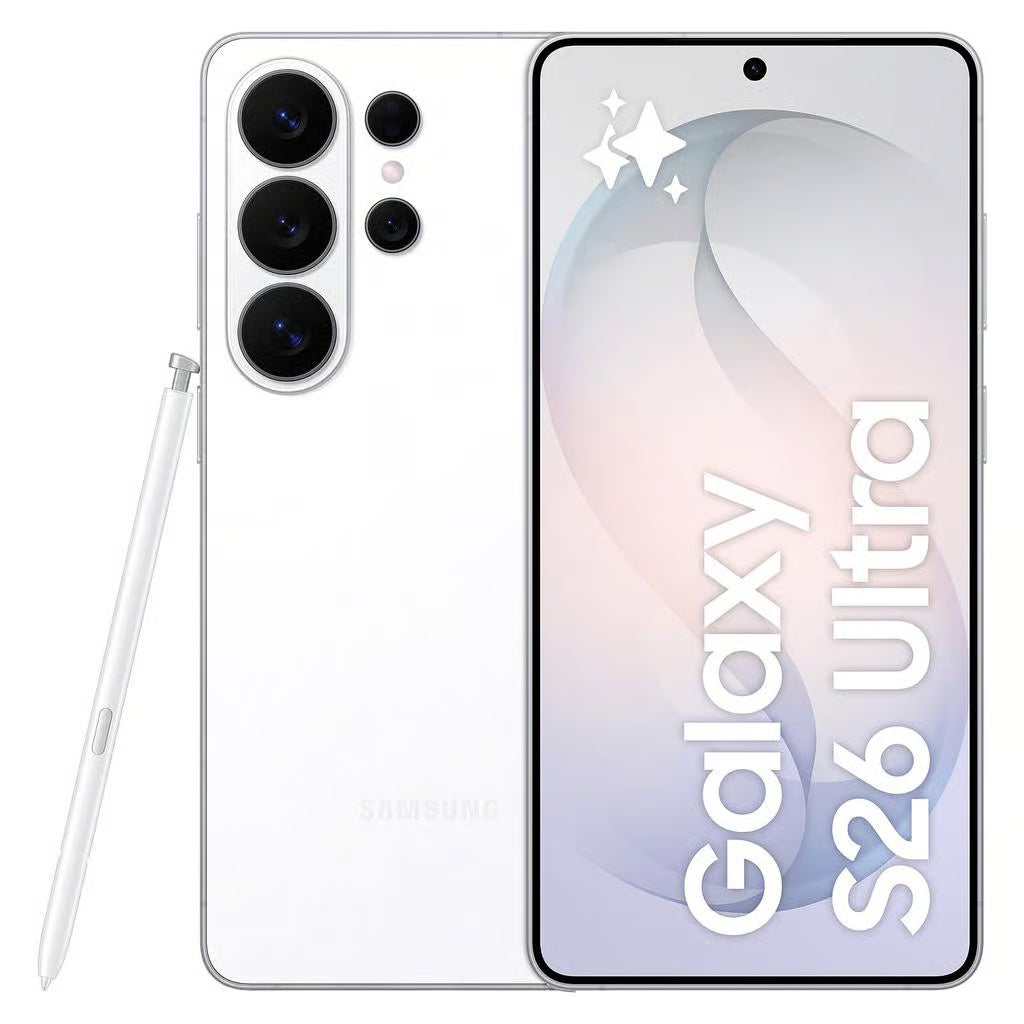 Refurbished Galaxy S26 Ultra White - 512 GB - Physical SIM + eSIM