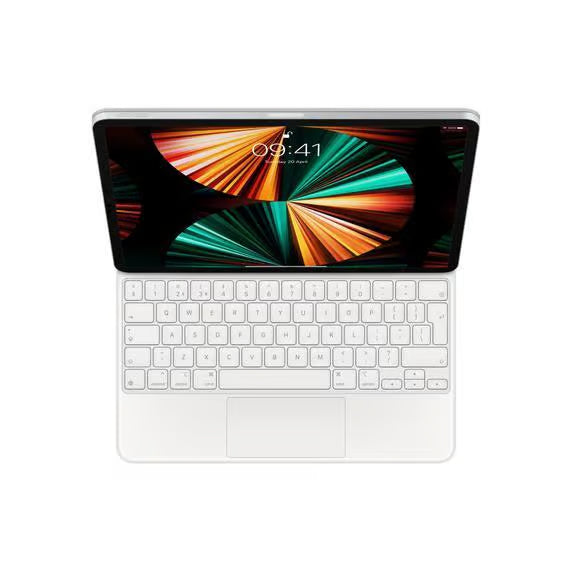 Apple iPad Magic Keyboard (iPad not included) 12.9" (2021) - Black/White - QWERTY - English (UK)